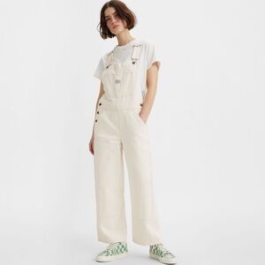 Women's Cream Overalls